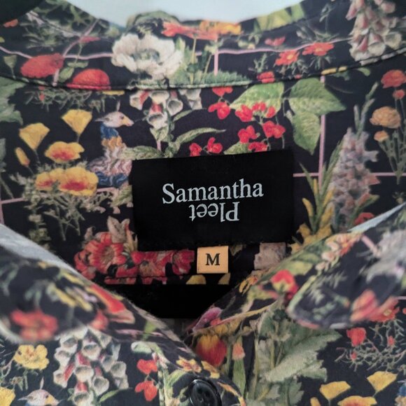 Samantha Pleet Floral Button-Up - Picture 3 of 4